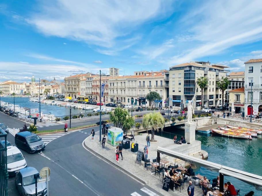 "Royal" Magnifique Appartement Avec Vue Sur Le Cadre Royal Sete Exterior photo